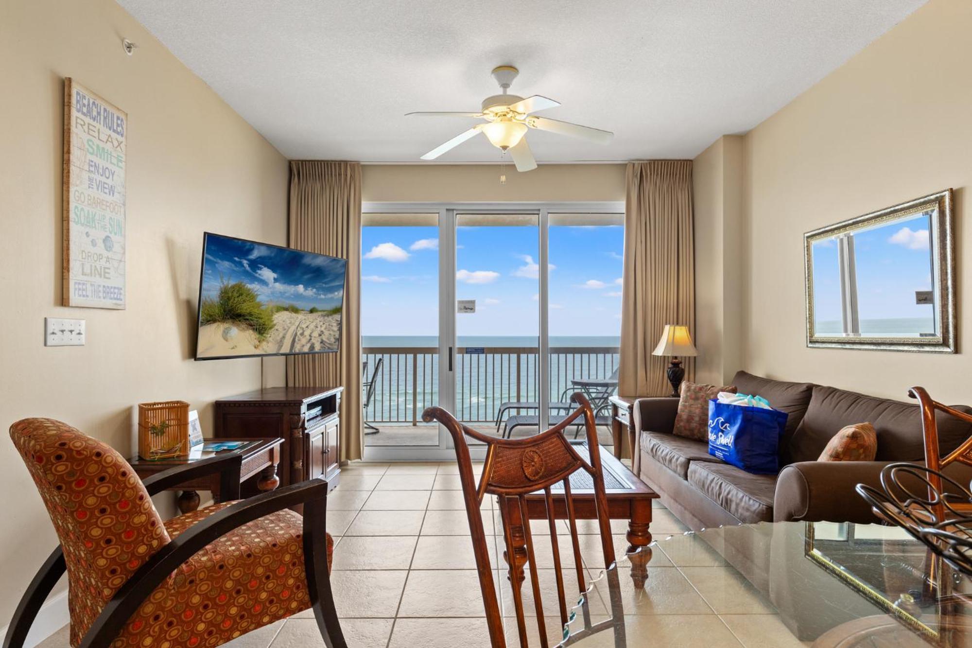 Gulf Front Master Br In Sunrise With Amazing Views! Sleeps 7!