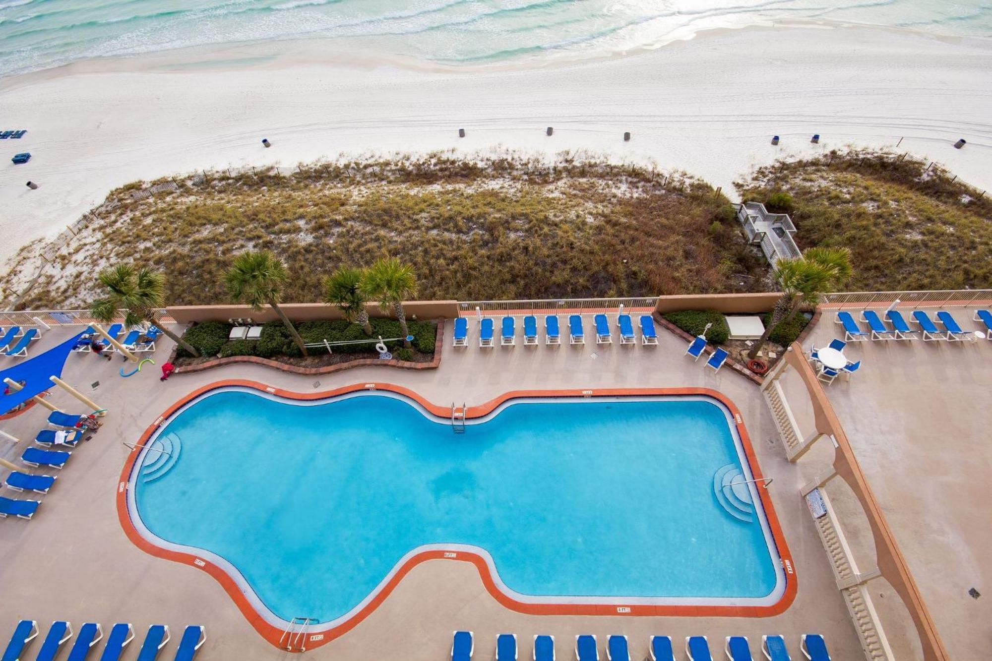 Gulf Front Master Br In Sunrise With Amazing Views! Sleeps 7! * Panama City Beach